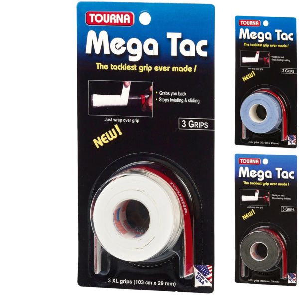Tourna Grip Mega Tac Overgrip (10 Roll)