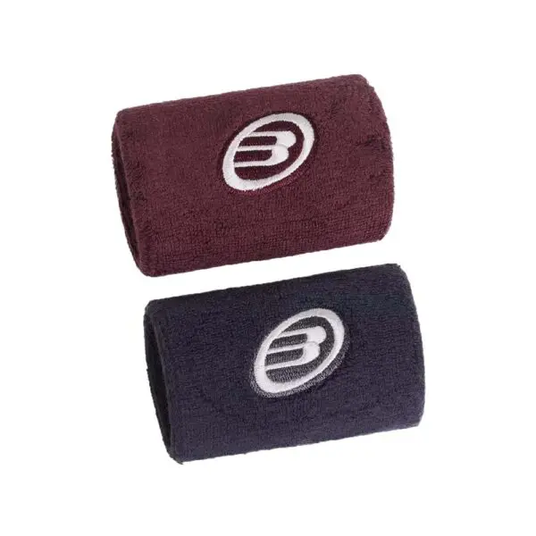 Bullpadel Wristband 2 Pack (Plum/Charcoal)