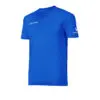 Blue abstract shape with gradient tones