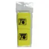 Yellow Topspin Logo Wristband for Padel Shack