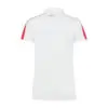 White Striped Polo Frame 2 Image.