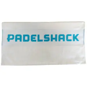 Padel Shack branded towel for sports and outdoor activities