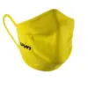 Yellow UYN sportswear jacket with branding