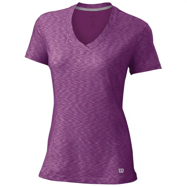 Wilson Womens Striated Cap Sleeve Top