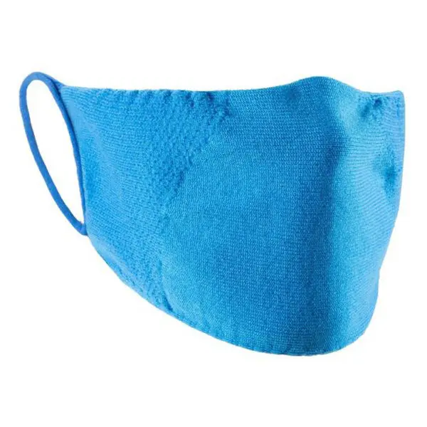 Blue social mask