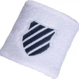 Black wristband shield with adjustable strap for protection and support.