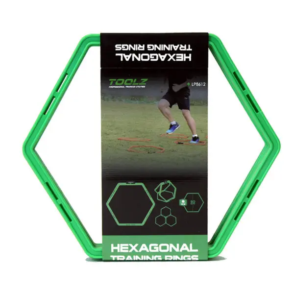 Hexagonal training rings for athletic training