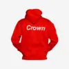 Red Black Crown Jaca Sweatshirt - Front View