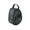 NECESER-HEL-5: Elegant navy blue toiletry bag with multiple compartments for easy organization.