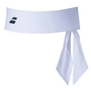 Babolat Tie Headband (White)