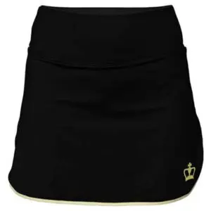 Black Crown Womens Skirt (Black/Lime)