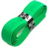 Green and white PU grips for racquets