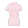 Hypercourt Polo 4 Cherry Blossom Back - Women's Sports Polo Shirt