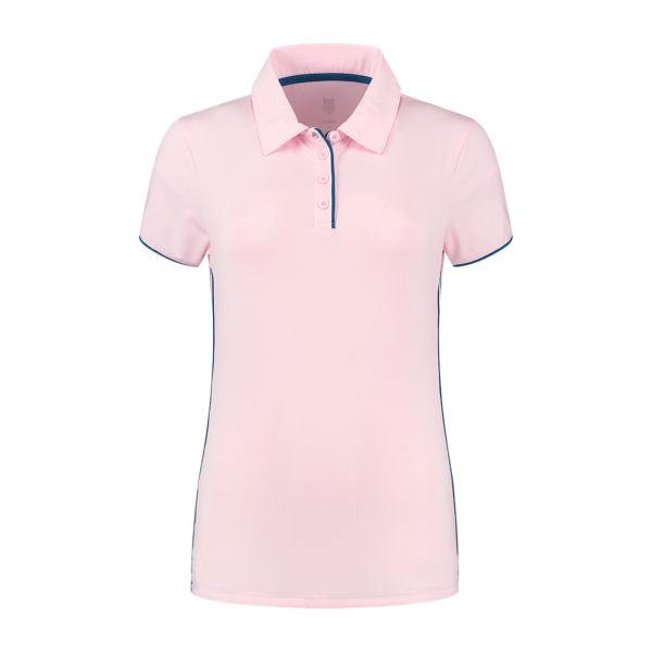 K-Swiss Womens Hypercourt Polo Top 4 (Cherry Blossom)