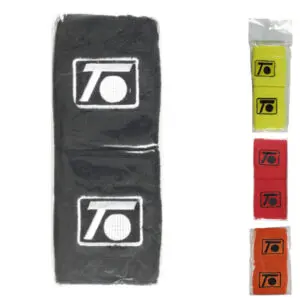 Image of a professional tennis player hitting a powerful serve on a bright sunny day