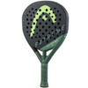 Image of a Badminton racket with strings, used for playing badminton