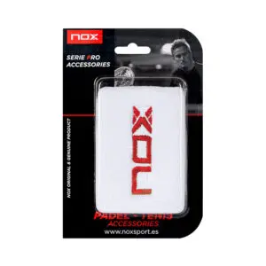 NOX Wristbands (White/Navy)