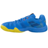 Babolat Mens Movea Padel Shoes (French Blue/Vibrant Yellow) (2024)