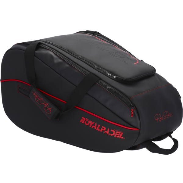 Royal Padel Signature Padel Racket Bag (2024) (Black/Red)