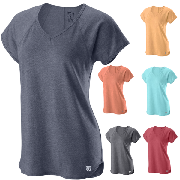 Wilson Training Womens V-Neck T-Shirt