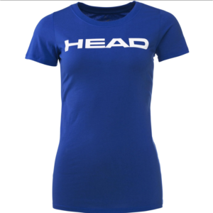 Head Womens Lucy T-Shirt Royal Blue/White