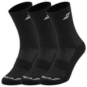Babolat Socks (3 Pairs) (Black/Black)