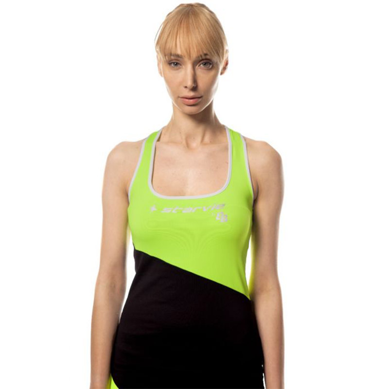 StarVie Womens Evolution Top (Green/Black/White)