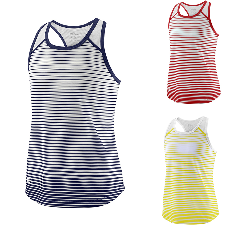 Wilson Girls Team Striped Tank Top