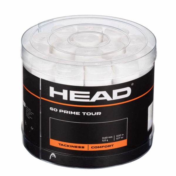 Head Prime Tour Overgrip 60 Tub (White)