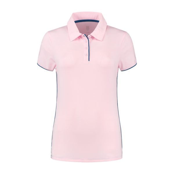 K-Swiss Womens Hypercourt Polo Top 4 (Cherry Blossom)