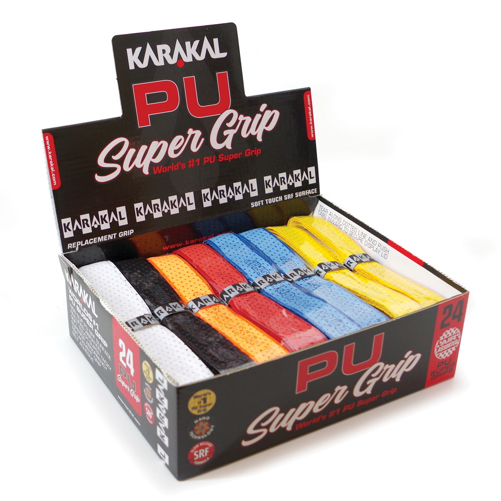 Karakal PU Super Air Grip (Assorted) 24 box
