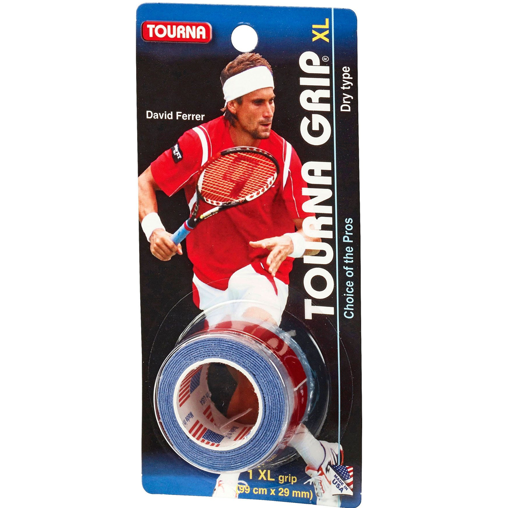 Tourna Grip Original XL Overgrip (Blue) 1 Roll