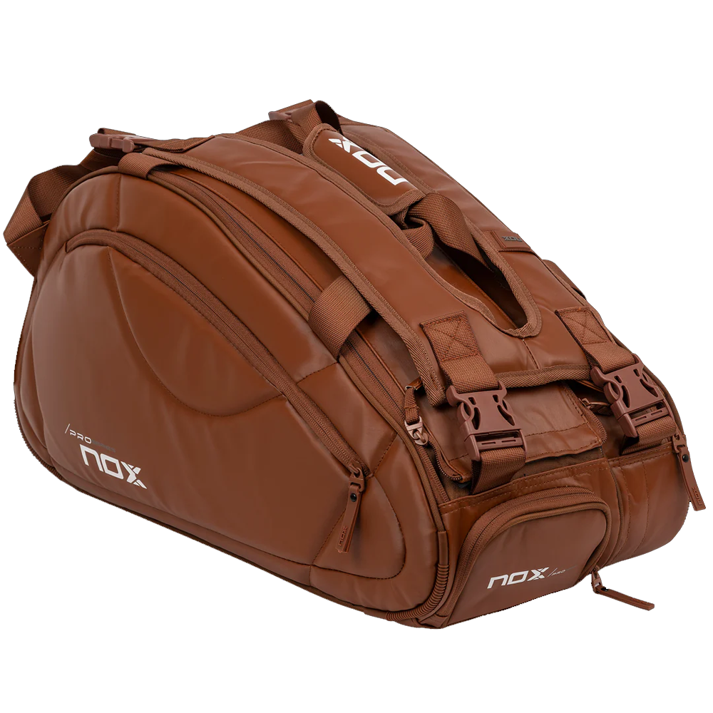 NOX Pro Series Padel Racket Bag (Camel Brown)