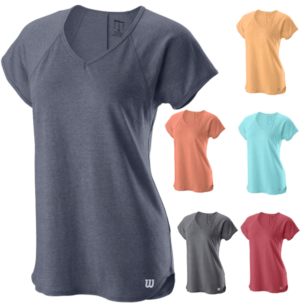 Wilson Training Womens V-Neck T-Shirt