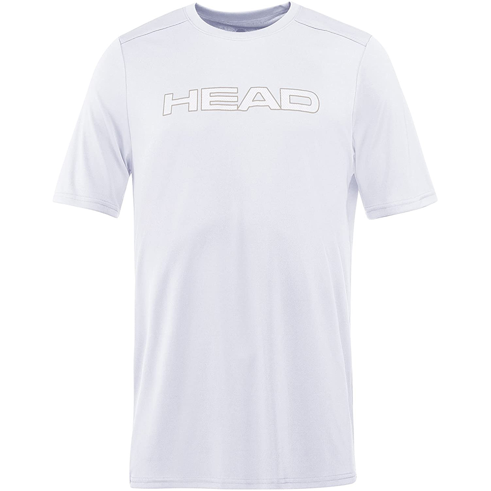 Head Boys Tech T-Shirt (White) - Size: Medium - 140
