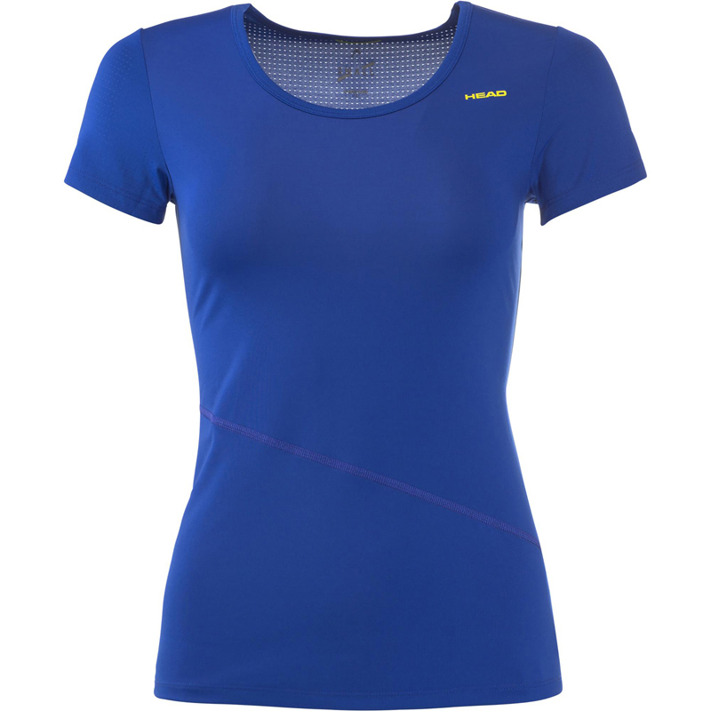 Head Womens Vision T-Shirt - Royal Blue - Clothing Size: XS