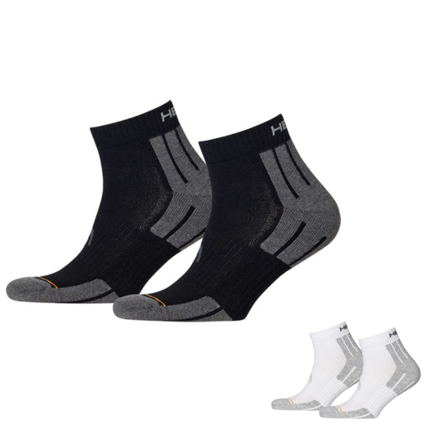 Head Mens Performance Quarter Socks (2 Pack)
