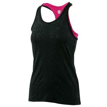K-Swiss Hypercourt Express Women's Tank Top (Black) - Size: X Small