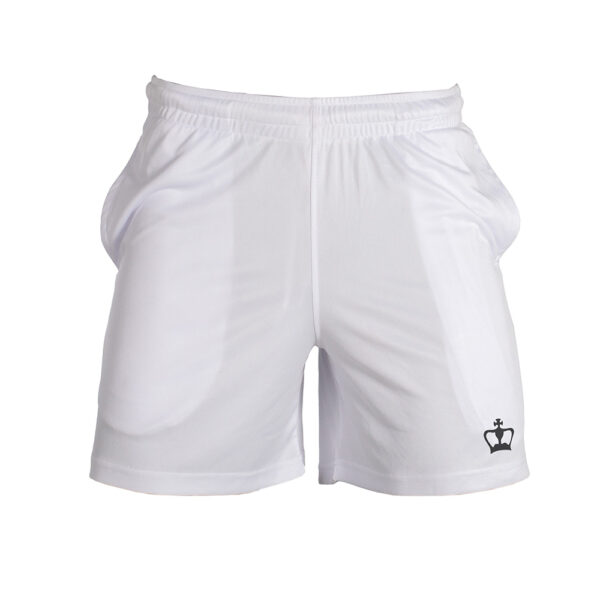 Black Crown Mens Inca Shorts (White)