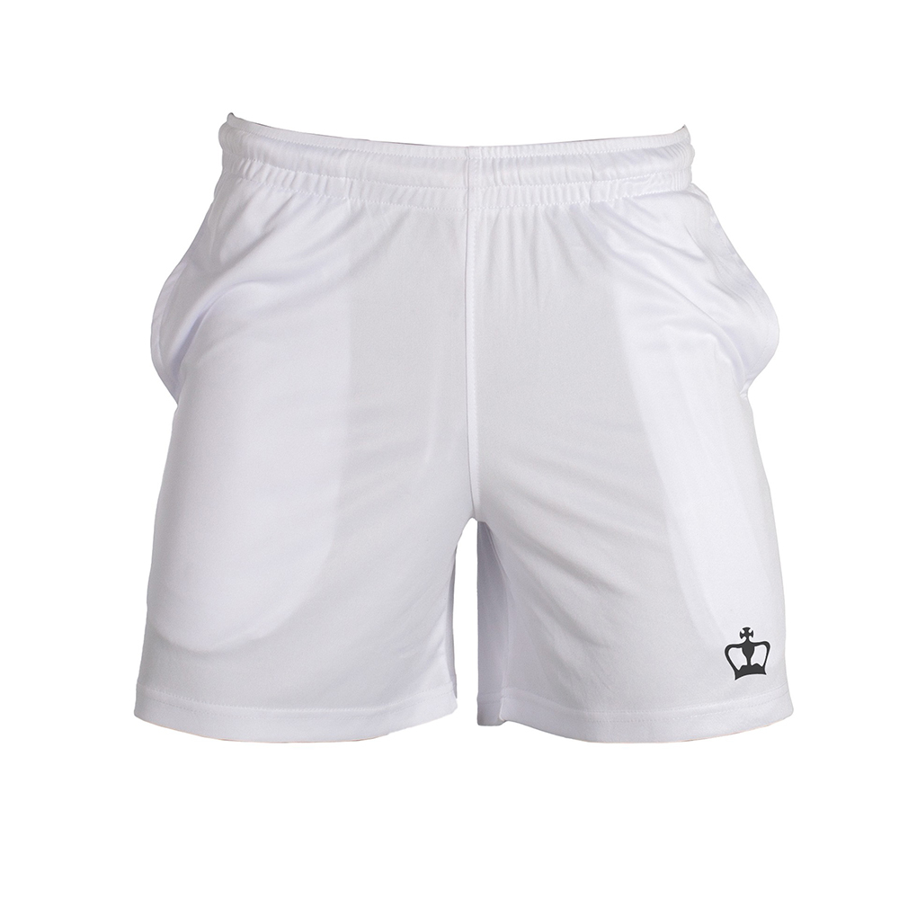 Black Crown Mens Inca Shorts (White)