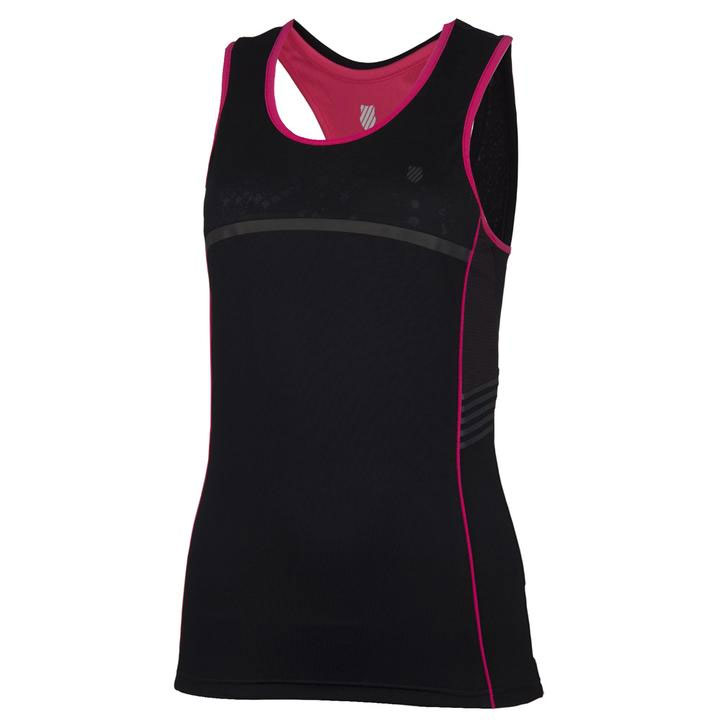K-Swiss Hypercourt Speed Women's Tank Top (Black) - Size: X Small