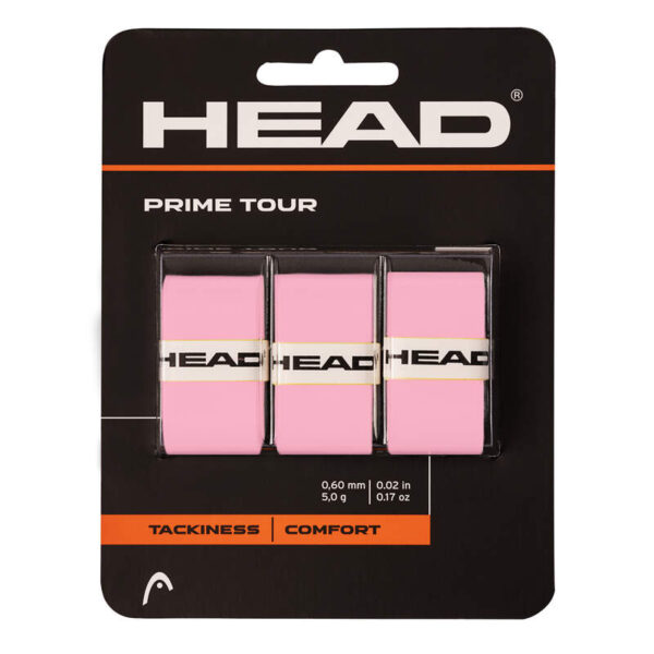 Head Prime Tour Overgrip 3 Pack - Pink