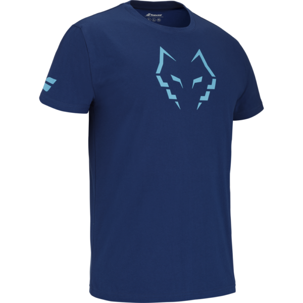 Babolat Cotton Tee Lebron (Estate Blue) (2025)