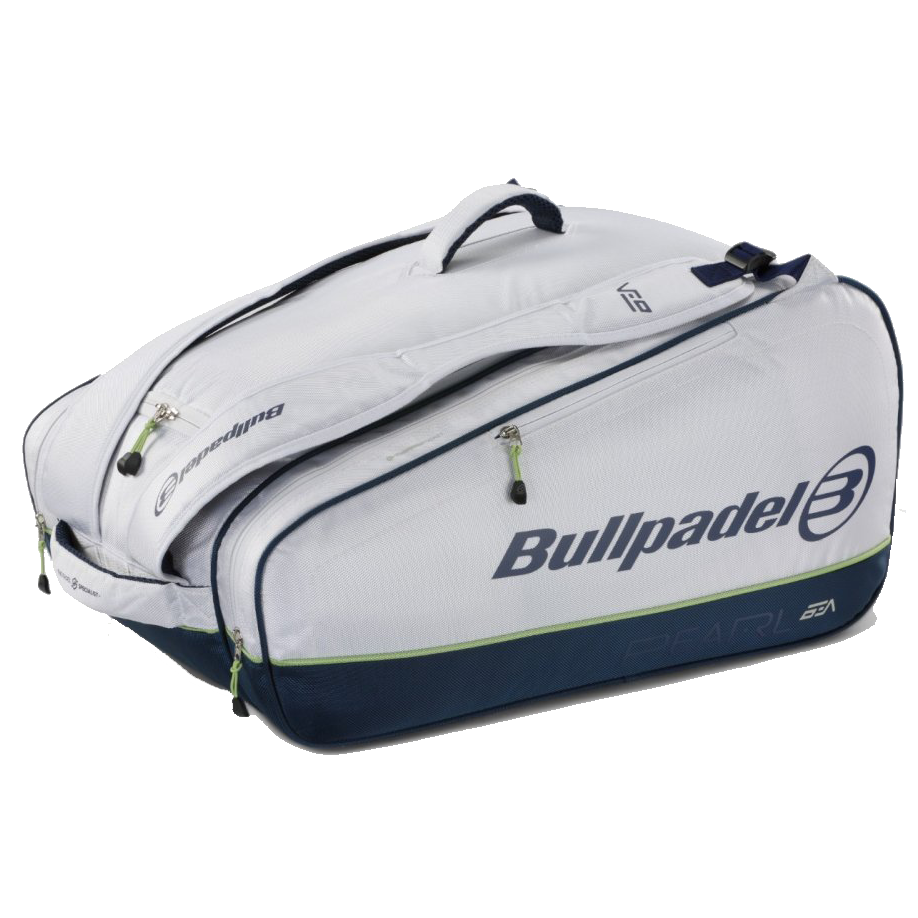 Bullpadel Pearl Padel Racket Bag (2025) (White)