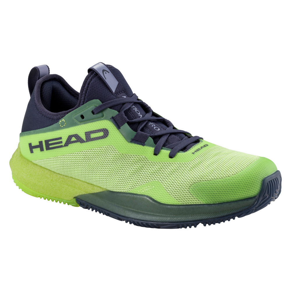 Head Mens Motion Pro Padel Shoe (Lime/Navy) (2024)