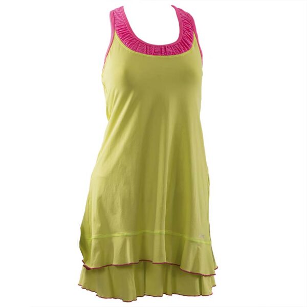Sofibella Venture Tank Dress (Citron) - 1471 - Size: X-Large