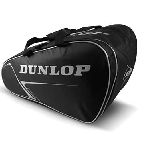 Dunlop Club Padel Bag (Black/Silver) (2025)