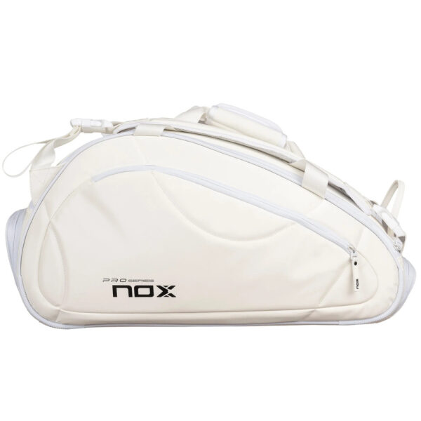 NOX Pro Series Padel Racket Bag (White)