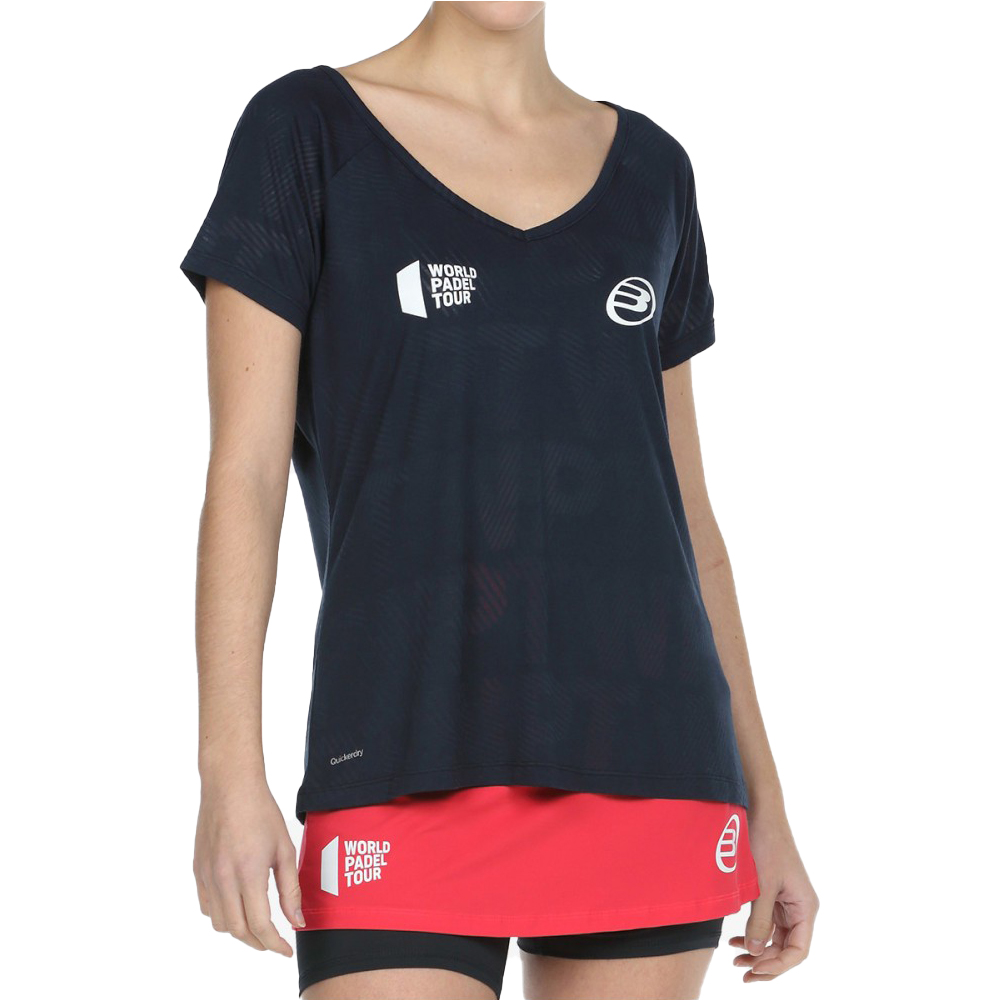 Bullpadel Womens Rapolan T-Shirt (Navy Blue) - Size: X-Small