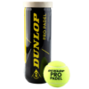 Dunlop Pro Padel 3 Ball Tube (Dozen)